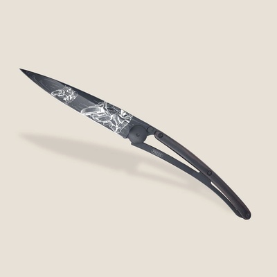 Deejo 1GB191 37g black Moto racing ebony wood