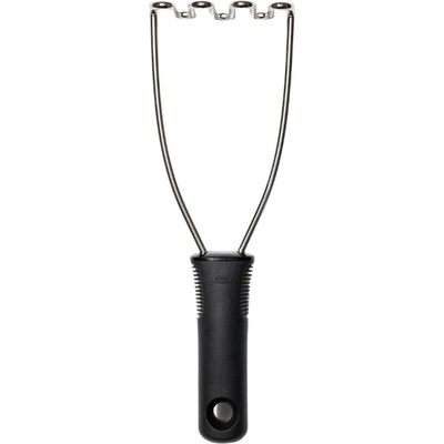 Šťouchadlo na brambory GOOD GRIPS 27 cm, černá, nerezová ocel, OXO