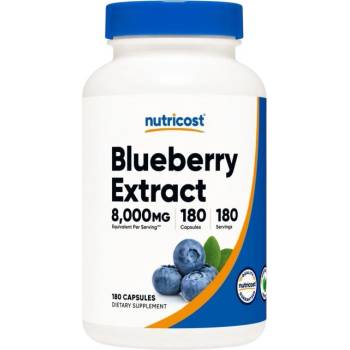 Image 1 of Nutricost Blueberry Extract 8000 mg [180 капсули]