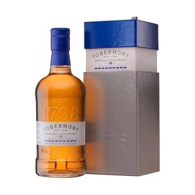 Tobermory 18y 46,3% 0,7 l (holá láhev)