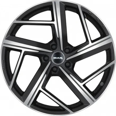MAK QVATTRO 8.5X21 5X112 ET33 black polished