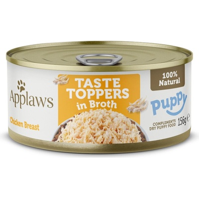 Applaws Dog Puppy Kuřecí prsa ve vývaru 6 x 156 g