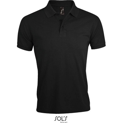 Sol's Prime Men pánske polo tričko čierne