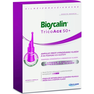 Bioscalin TricoAge 50+ AMPULKY proti vypadávaniu vlasov 8x3,5 ml Giuliani S.p.A.