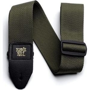 Ernie Ball Polypro Olive Колан за китара