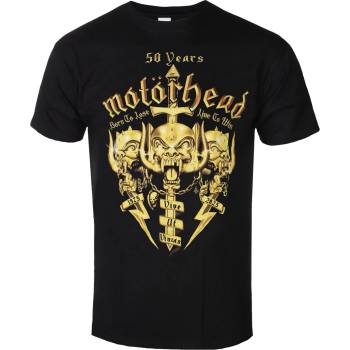 ROCK OFF Мъжка тениска Motörhead - 50 Years Swords & Warpig - ROCK OFF - MHEADTEE79MB