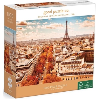 Good Puzzle Co Пъзел Good Puzzle от 1000 части - Париж през пролетта