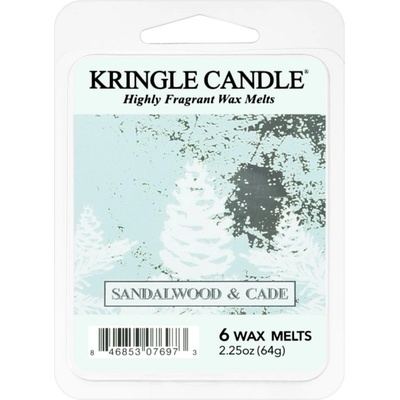 Kringle Candle Sandalwood & Cade восък за арома-лампа 64 гр