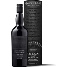 Oban Bay Reserve Game of Thrones Night's Watch 43% 0,7 l (tuba)