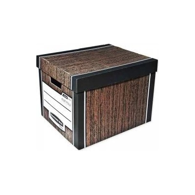 Fellowes 0061001 Bankers Box WOODGRAIN - box for archives - FastFold, op. 2 pcs