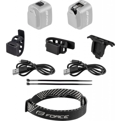 Force Flea 200 lm USB univerzální černé