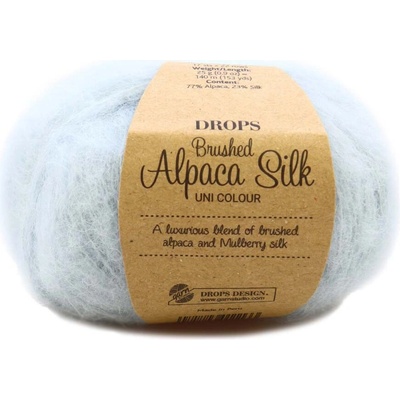 Drops Brushed Alpaca Silk UNI 14 ranní opar