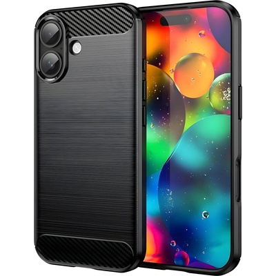 Techsuit Carbon Shield TPU калъф за Apple iPhone 17 - Черен KP38532 (38532)