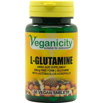 Veganicity L-Glutamin 500 mg 30 tablet