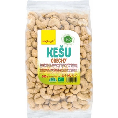 Wolfberry Kešu orechy Bio 500 g