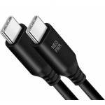 Neofier Кабел с бързо зареждане за устройства с USB-C порт (100 см) (черен) - Neofier USB-C to USB-C Data Cable 60W (NF1CCB0503T)