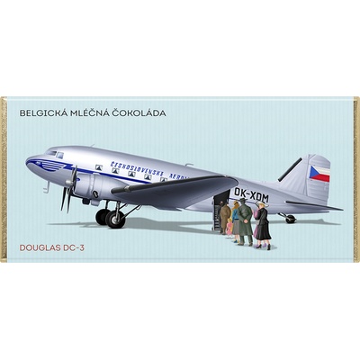 Choco Pola Douglas DC-3, mléčná 100 g