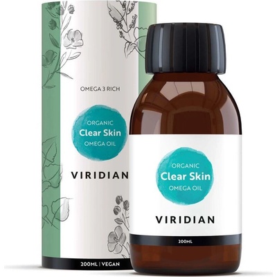 Viridian Clear Skin Omega Oil Organic 200 ml