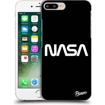 Púzdro Picasee silikónové Apple iPhone 8 Plus - NASA Basic čierne
