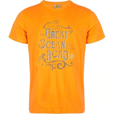 Pánské tričko Ocean Roadsign Australia Oranžová