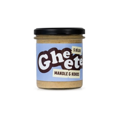 České Ghíčko Gheetella Mandle & kokos s bílou čokoládou 320 g