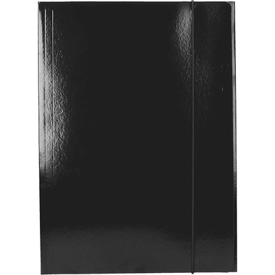 Optima Гумена папка OPTIMA A/4 черна 600 g 60676B (60676B)