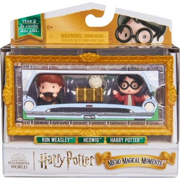 Spin Master Harry Potter Micro Magicall Moments Ron Weasly Hedwig Harry Potter Mini 3 Pack