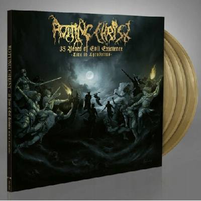 Rotting Christ - 35 Years Of Evil Existence:Live... Gold Vinyl 3 LP