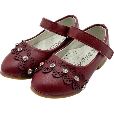 Dívčí baleríny LY23/25 vínové – Zboží Dáma