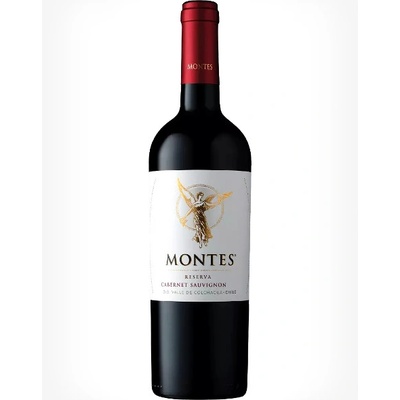 Montes Cabernet Sauvignon suché červené 2023 13% 0,75 l (čistá fľaša)