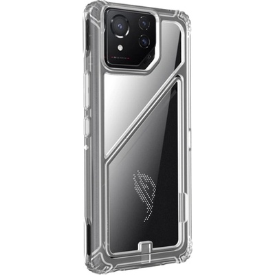 PROTEMIO TEO Pevný ochranný obal so stojanom Asus ROG Phone 8 Pro priehľadný 73937