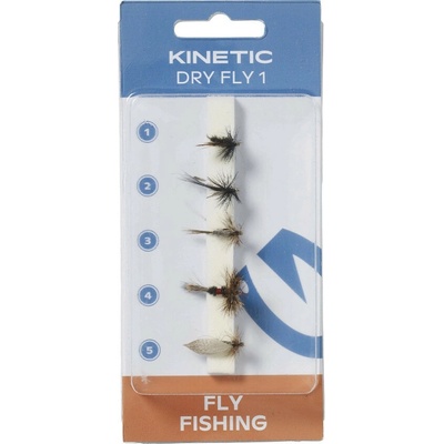 Kinetic Sada mušek - pstruh duhový F1 5ks