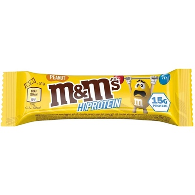 Snickers and Mars M&M's HiProtein Bar / Choco Peanut Butter [51 грама] Шоколад с фъстъчено масло