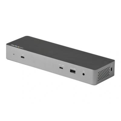 StarTech StarTech. com TB3CDK2DHUE докинг станция Жичен Thunderbolt 3 Черен, Сив (TB3CDK2DHUE) (TB3CDK2DHUE)