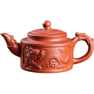 HARAHU Чайник lo-37651 - Кафява / Червена kp37651