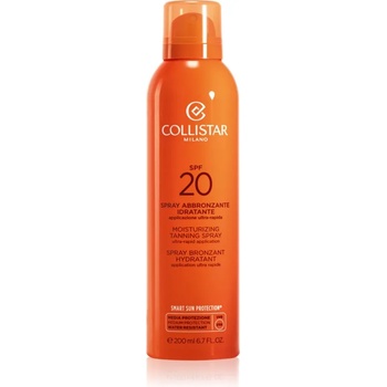 Collistar Special Perfect Tan Moisturizing Tanning Spray слънцезащитен спрей SPF 20 200ml