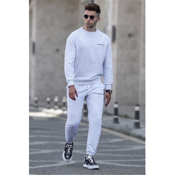 Madmext Мъжки комплект - сив 308790 (308790_Бяло)