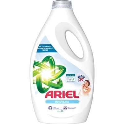 Ariel Sensitive Skin tekutý prací prostriedok 1,95 l 39 PD