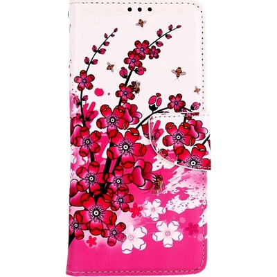 Pouzdro TopQ Xiaomi Redmi Note 12 Pro+ 5G knížkové Kytičky