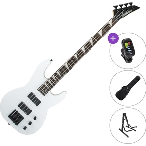 Jackson JS Series Concert Bass JS2 AH Standard SET Snow White Електрическа бас китара