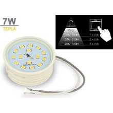 Ledin LED žárovka 7W SMD2835 550lm TEPLÁ BÍLÁ krokově STMÍVATELNÁ