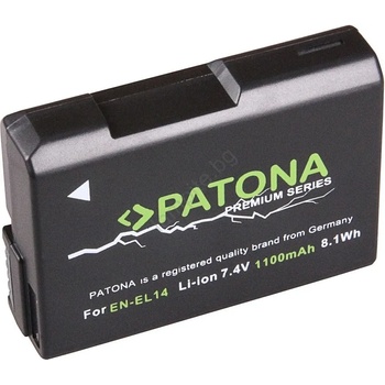 PATONA - Батерия Nikon EN-EL14 1100mAh Li-Ion Premium (IM0379)