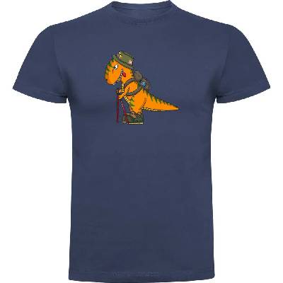 Тениска Kruskis Dino Trek short sleeve T-shirt - Blue (Denim Blue)