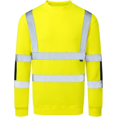 Portwest Polokošile B313 reflexní dlouhý rukáv Žlutá 5XL