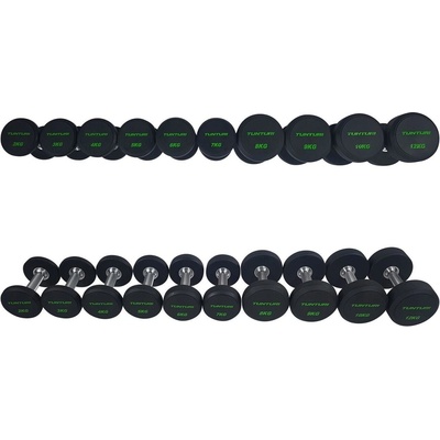 Tunturi Pro Sada jednoručních činek 10 párů 2-12 kg
