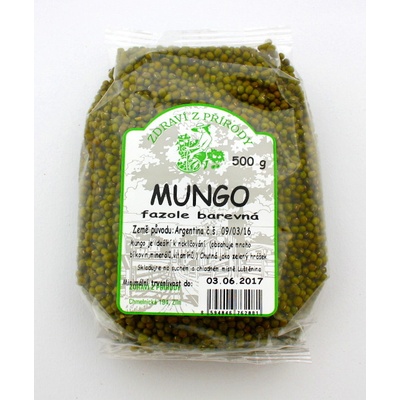 Zdraví z přírody Fazole mungo 0,5 kg