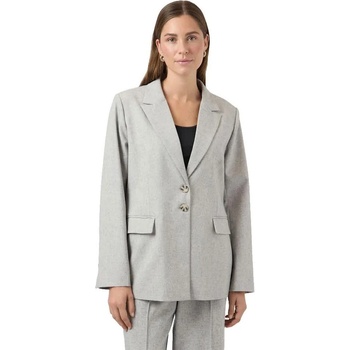 YAS Сако Yas Riu blazer - Grey (Light Grey Melange)