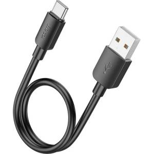 hoco. X96 кабел за данни USB - Type-C, 25 см, ЧЕРЕН X96_USB_TYPEC_BLACK (X96_USB_TYPEC_BLACK)