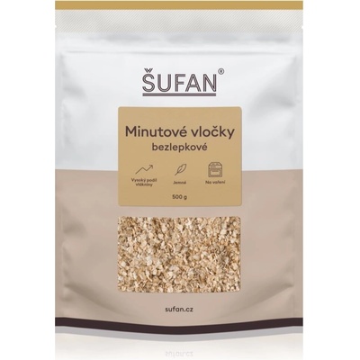 Šufan Minutové vločky bezlepkové ovesné vločky bez lepku 500 g