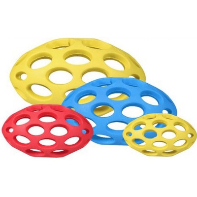 JW Hol EE dierovaná rugby lopta Zelená L 20 x 12 cm